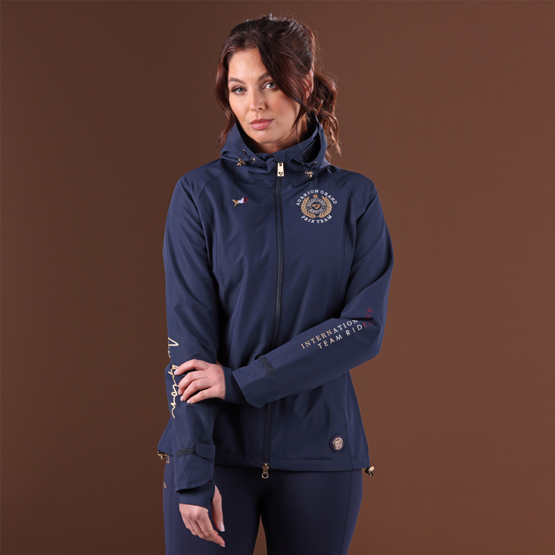 Aubrion Team Waterproof Jacket - Navy-9